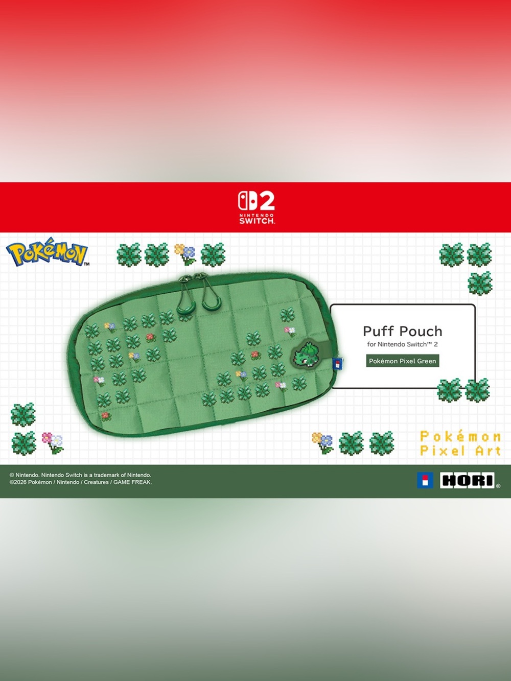 Pokemon Green Pixel Art Protective Case